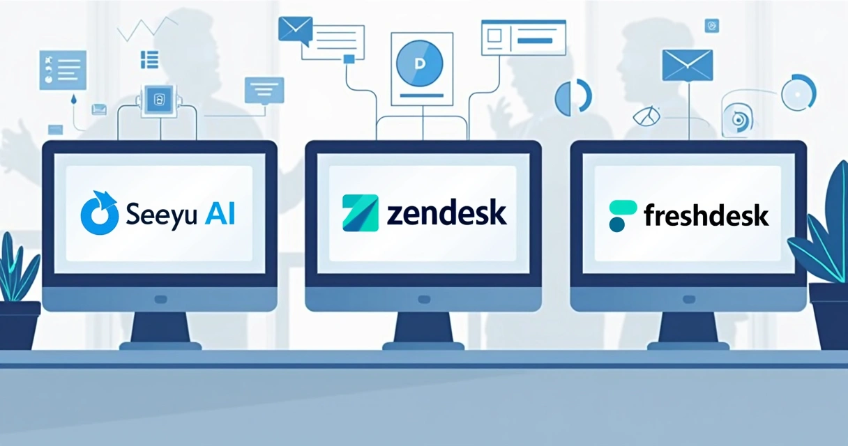 Seeyu AI, Zendesk e Freshdesk: Qual é a Melhor Opção?